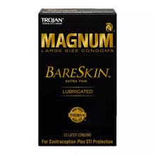 Load image into Gallery viewer, TROJAN MAGNUM BARESKIN LARGE CONDOM 10CT
